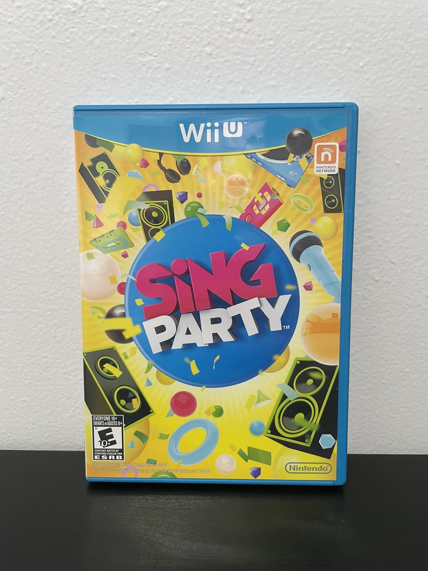 Sing Party - Nintendo Wii U - Like New - CIB w/ Manual - Video Game - Dance