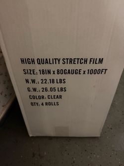High quality stretch film