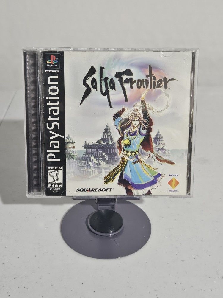 SaGa Frontier Sony PlayStation Video Game Complete In Box CIB