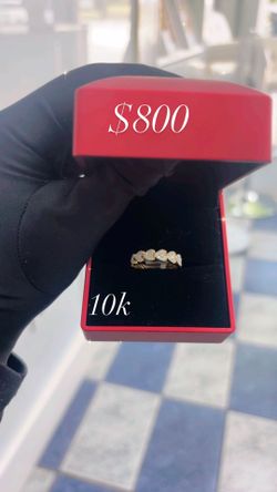 Anillo 10k oro solido