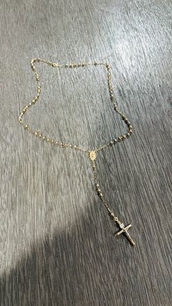 14k gold rosario