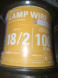Brand new lamp wire 100 ft