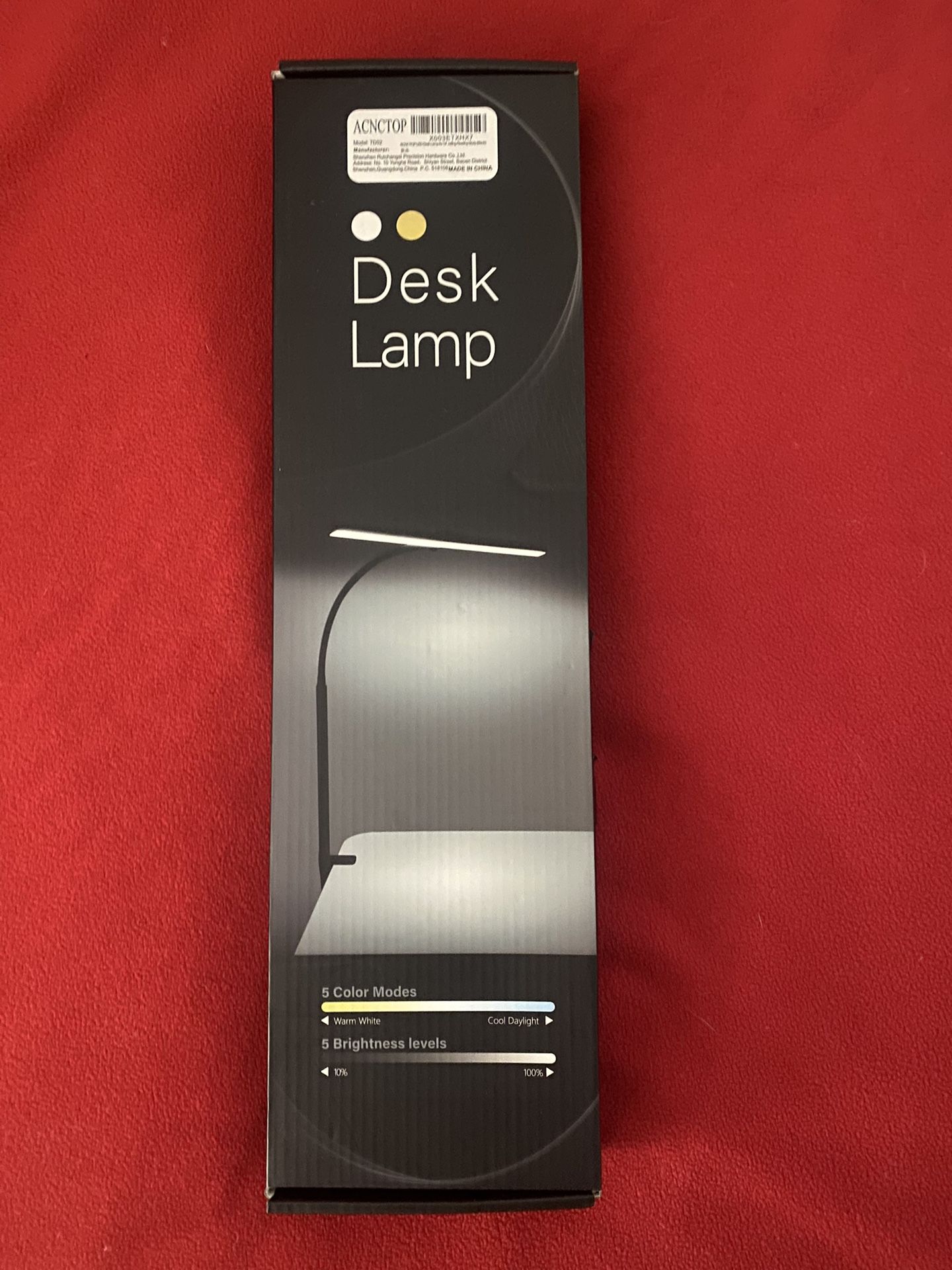 Desk Lamp Adjustable LED Light with Clamp 