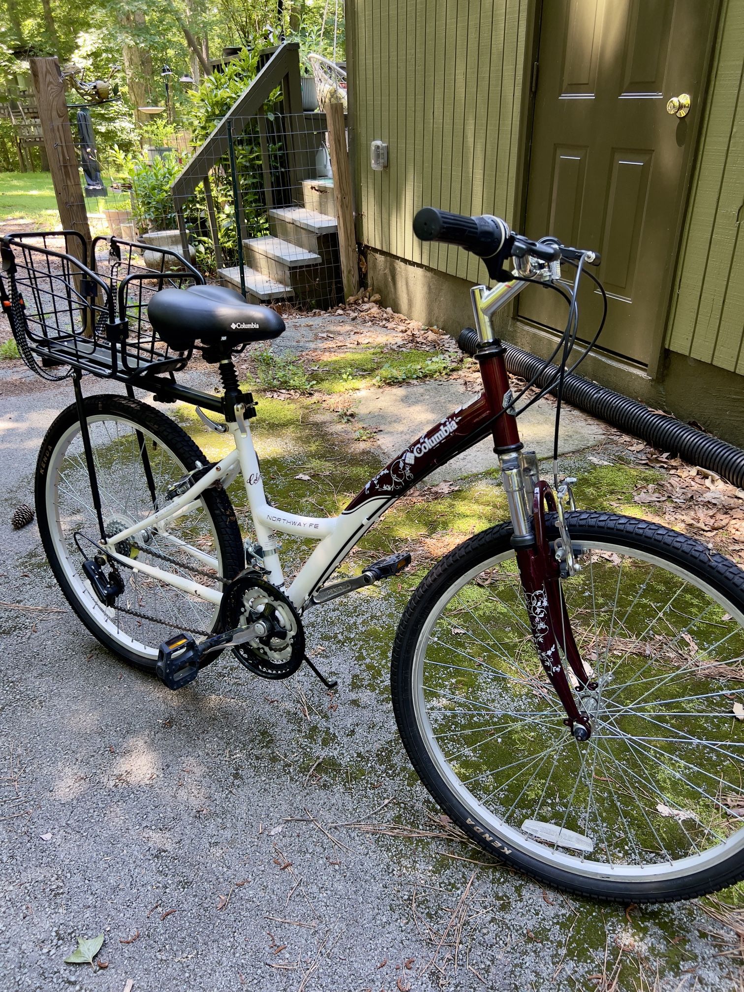 Columbia Bike With New Basket