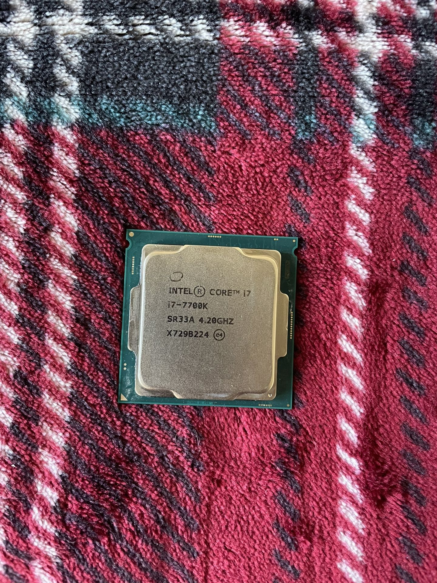 Intel Core i7-7700k CPU