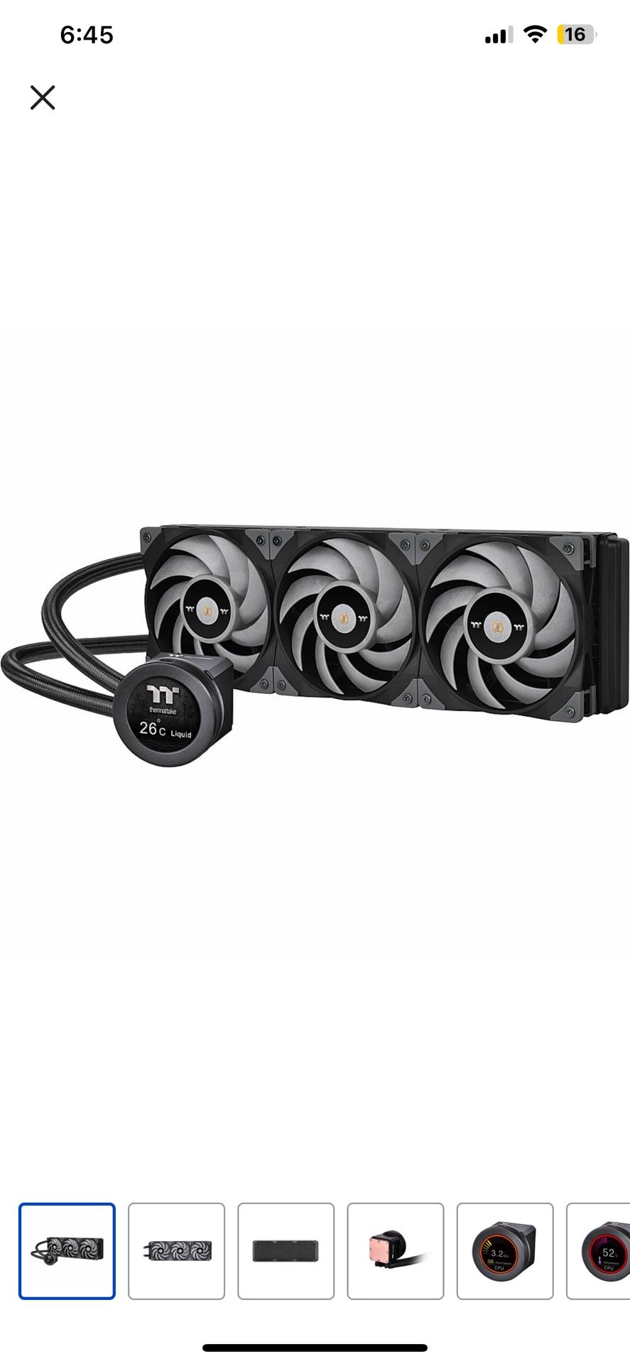 Thermaltake - TOUGHLIQUID ULTRA 360 AIO