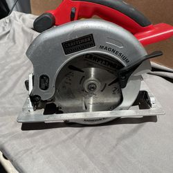 Craftsman Professional Laser Trac 7 1/4” Circular Saw—20 V—(contact info removed)2–Tool Only, New 24 Tooth Blade, Blade Wrench