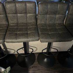 Gray Stools For Kitchen Island 