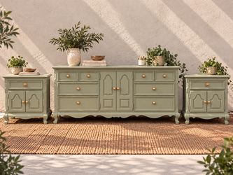 Refinished Three-Piece Bedroom Set