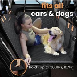 RuffRover 2.0™ - Hard Bottom Dog Car Seat Protector - New, 