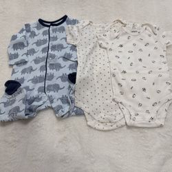 Bundle Of 3   Baby One Piece Clothing
