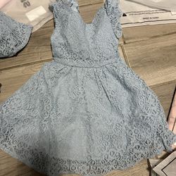 Baby Blue Dress Size  18/24 Months