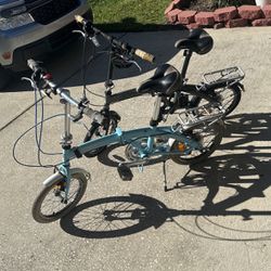 2 Citizen Folding bikes