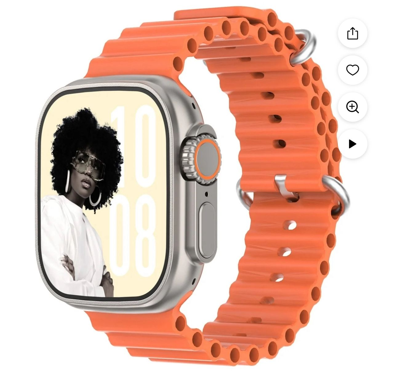 Smartwatch Amoled Screen 4GB MP3 MP4 Player 