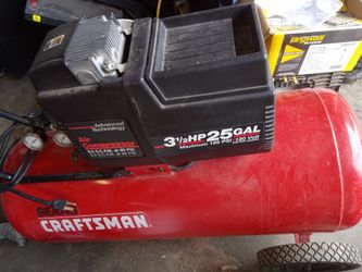 Craftsman  25 Gal 3 Hp