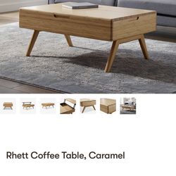 Gentle Used Coffee Table With Storage