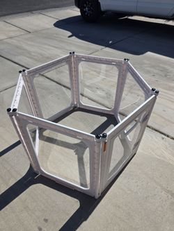 24" 6 panel acrylic dog playpen