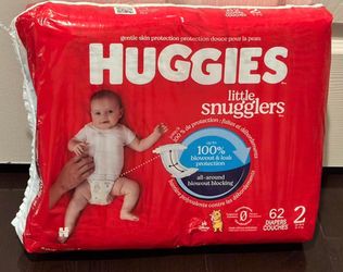 Huggies — size 2 NEW