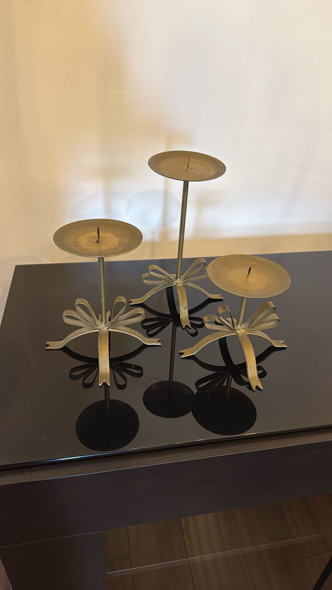 Three Candle Holder