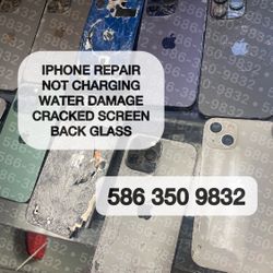 iPhone 13 Pro Max 16 Pro Cracked Back Glass 14 Pro Max Screen Replacement 15 Pro Housing Frame