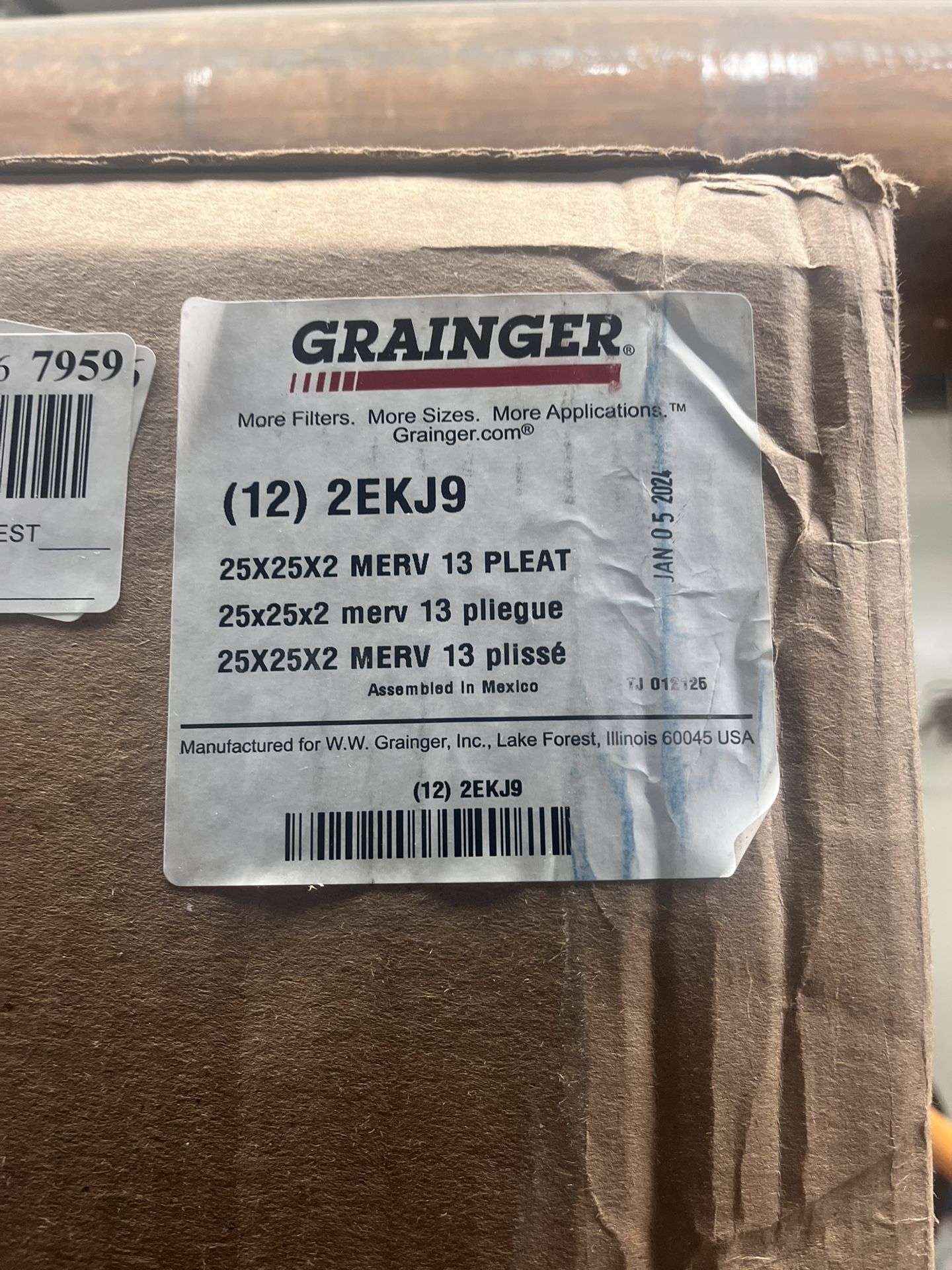 AC unit filters