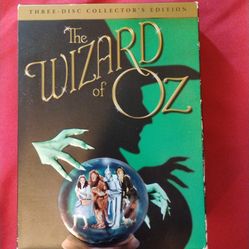 Wizard of Oz collector edition dvd.