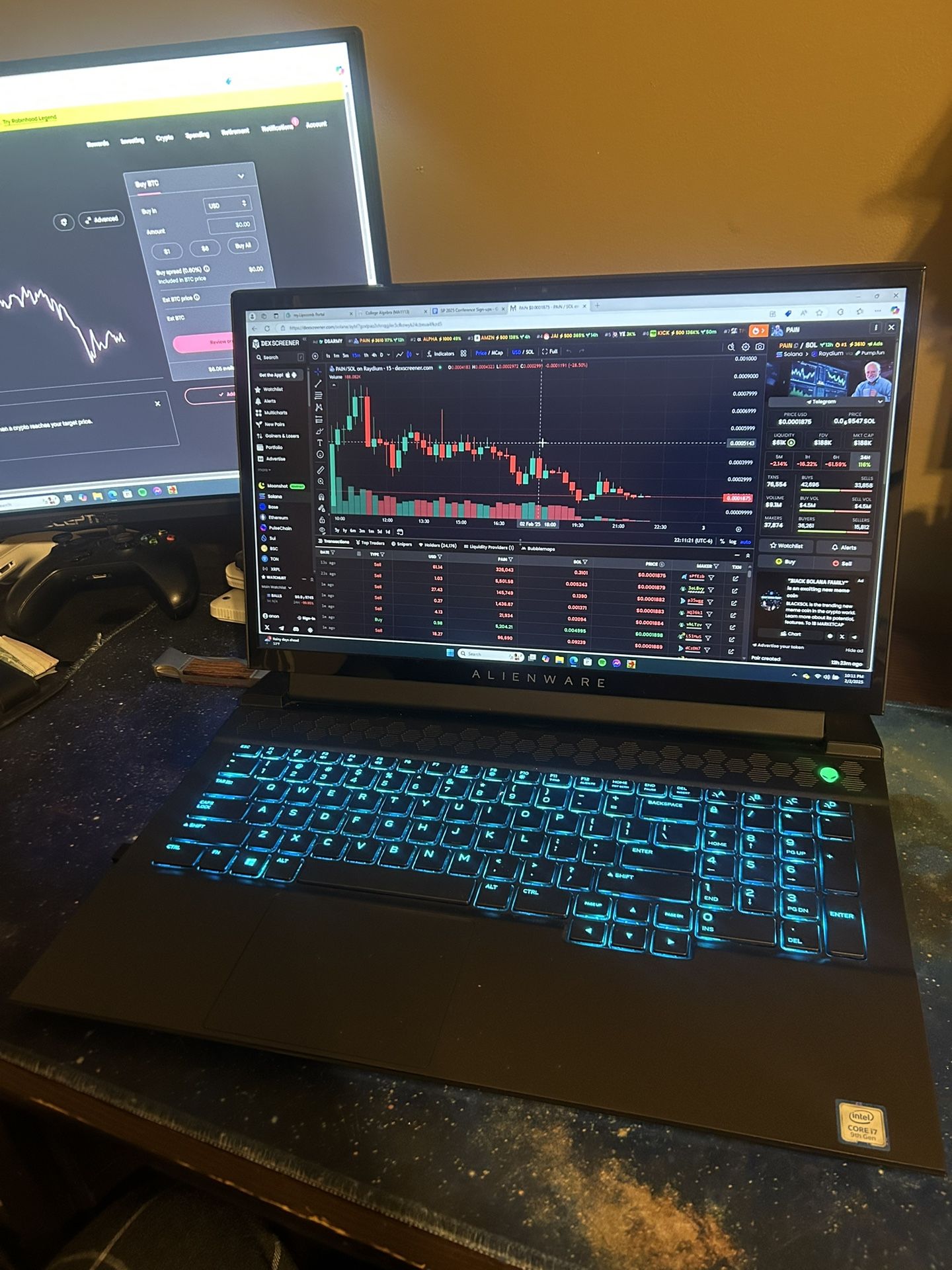 Alienware laptop