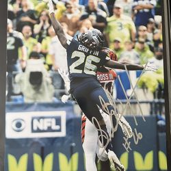 Seattle Seahawks Shaquill Griffin Autographed 11x14 Photo