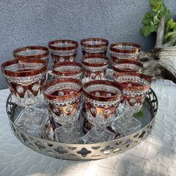 Vintage Set Of Glasses