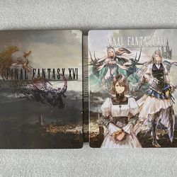Final Fantasy XVI Custom made Steelbook Case only for PS4/PS5/Xbox (No Game) New