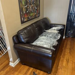 Leather Couch / Sofa Set