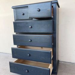 Duplex 6 Drawer Black Pine