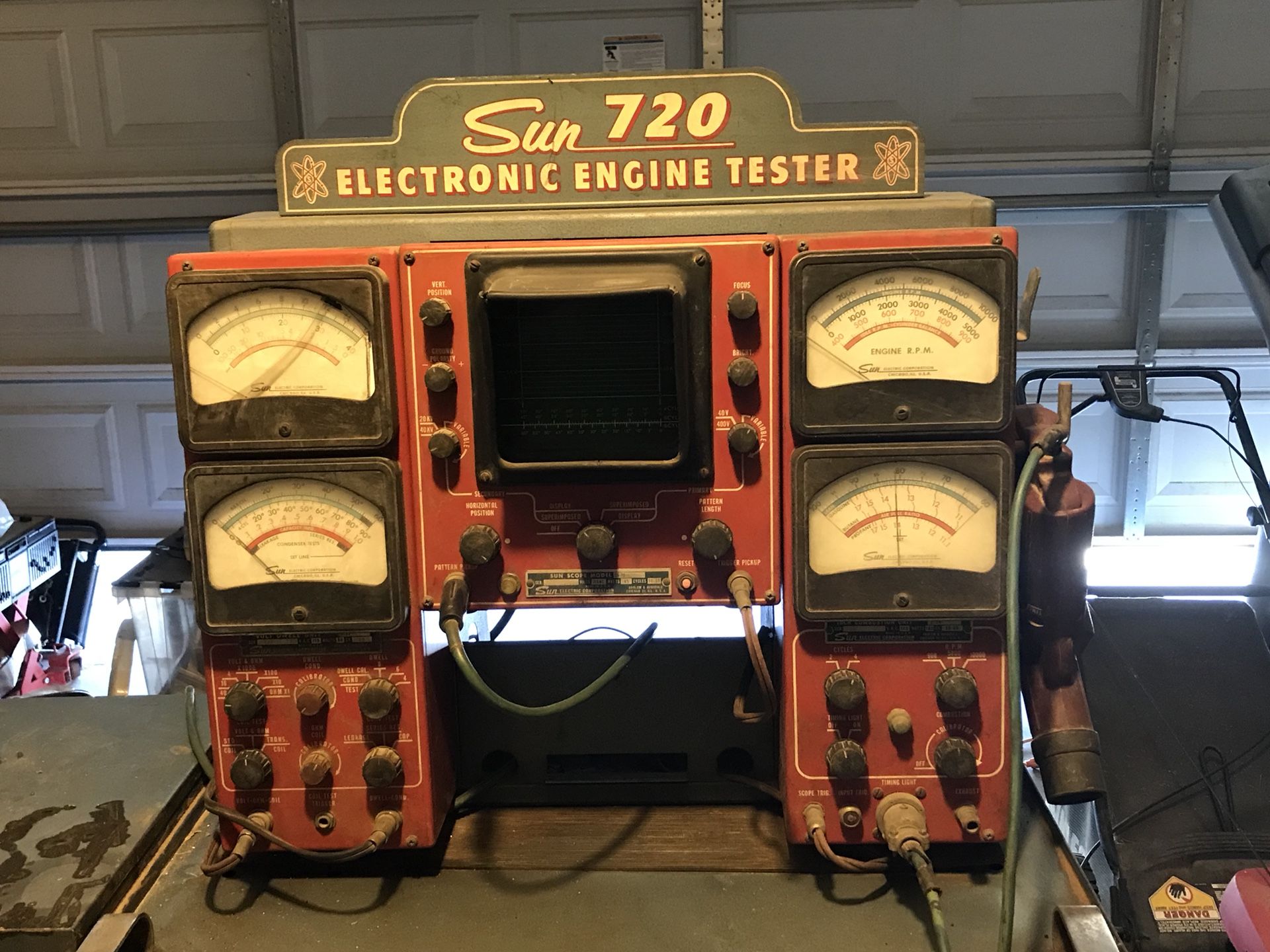 Sun 720 Engine Tester