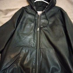 Black On Black Levi's Coat