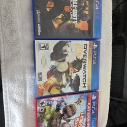 Ps4 Games All 3 For $10