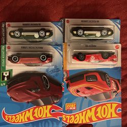 Hot Wheels Lot Of 4 Porsche New .. SHIPPING ONLY 📦🛞🛞🔥🔥🔥