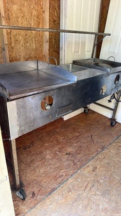 taco cart - plancha para tocos