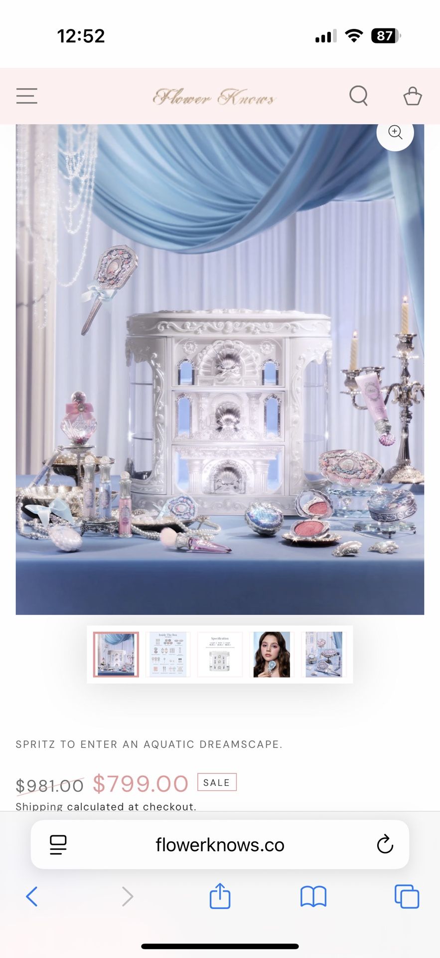 Flower Knows Shell’s All In One Gift Set With Perfume