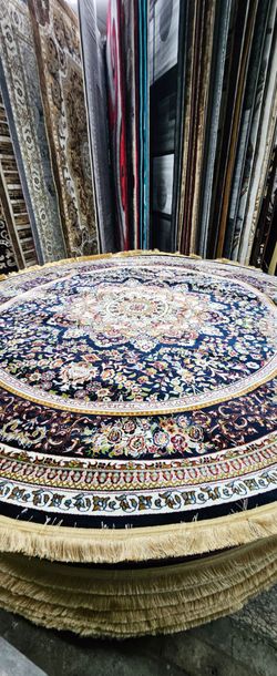 Traditional Round Rugs 8×8