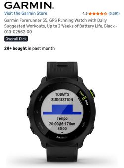 Garmin Forerunning 55 - NEW- running watch