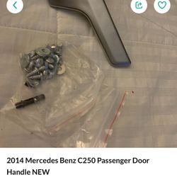 2014 Mercedes Benz C250 Brand New Passenger Door Handle 