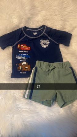 Cars shirt with shorts