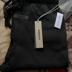 Black Essential Sweats Baggy Brand New Small
