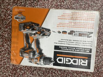 Rigid Drill N Impack Driver