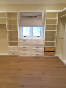 Custom closets and cabinets