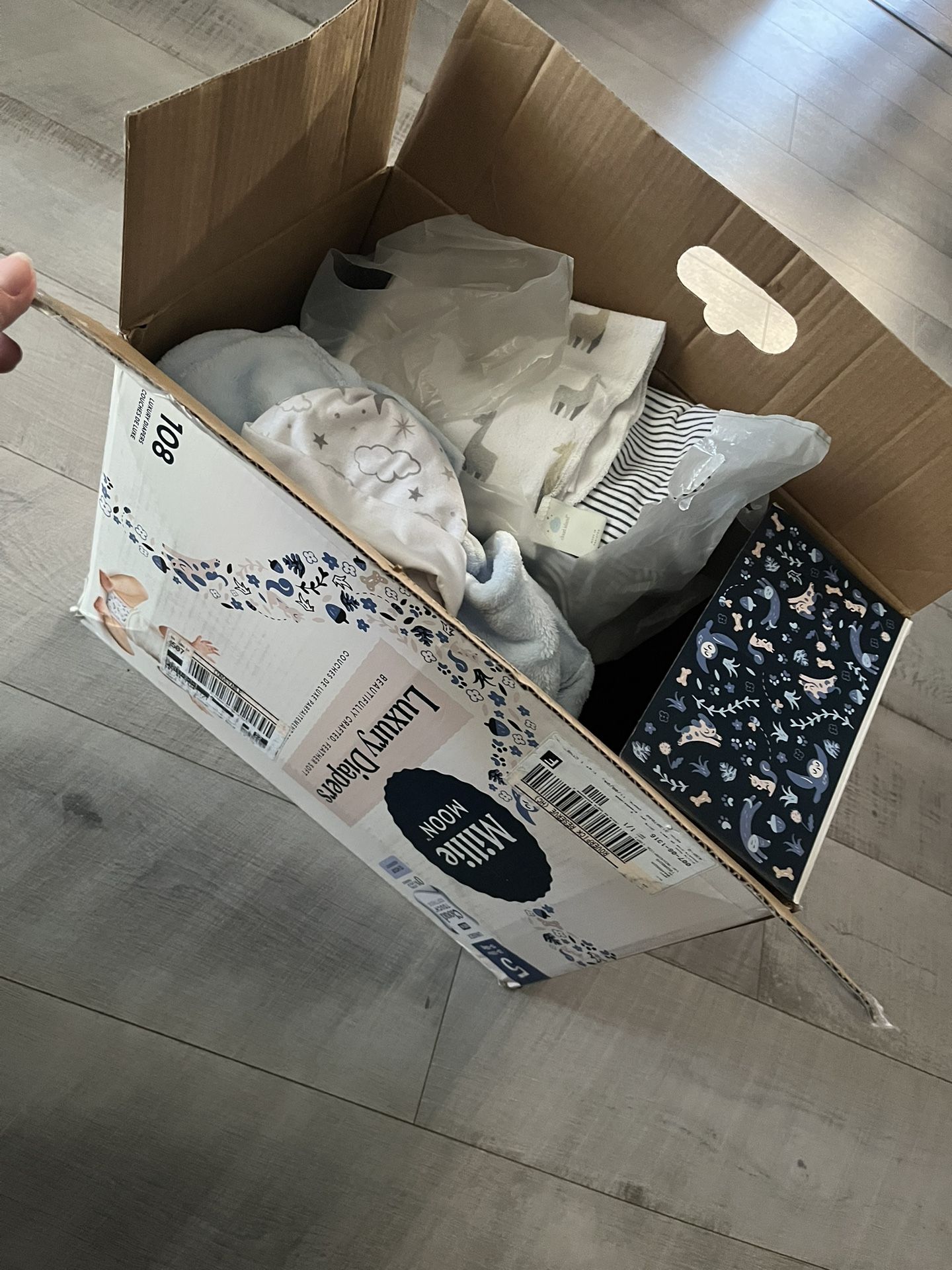 Box Full Of Baby Boy Clothes NB-9 Months