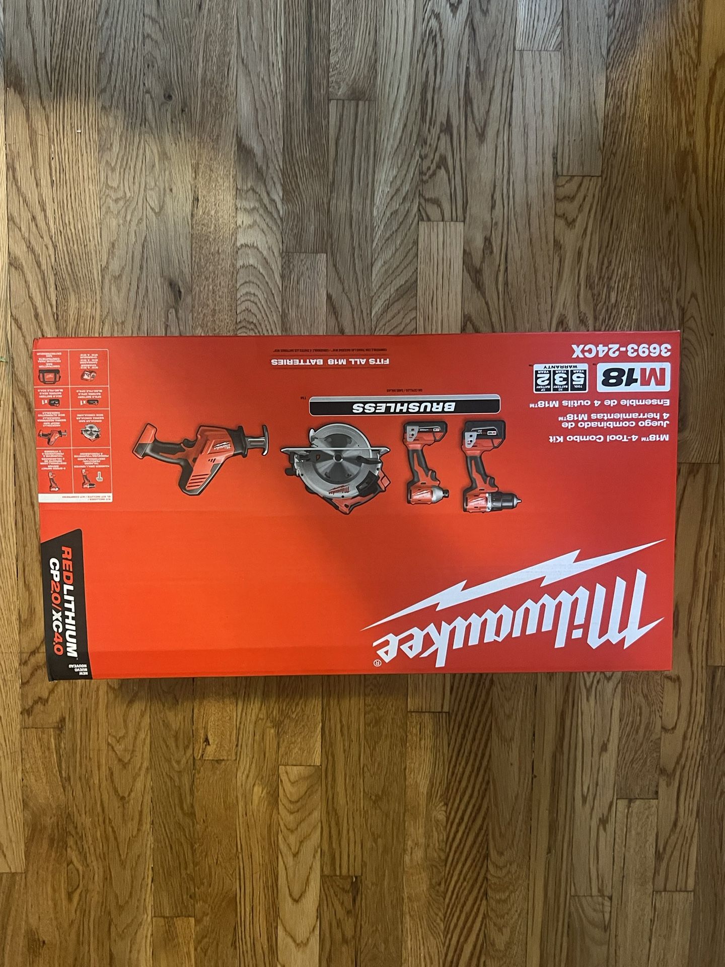 Milwaukee Combo Power Tool Set