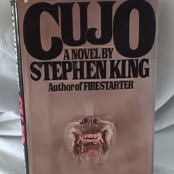 Cujo Stephen King Hardcover 1981 13.95 On Sleeve  