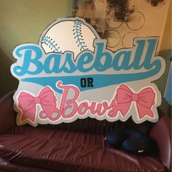 Gender Reveal Prompt Sign