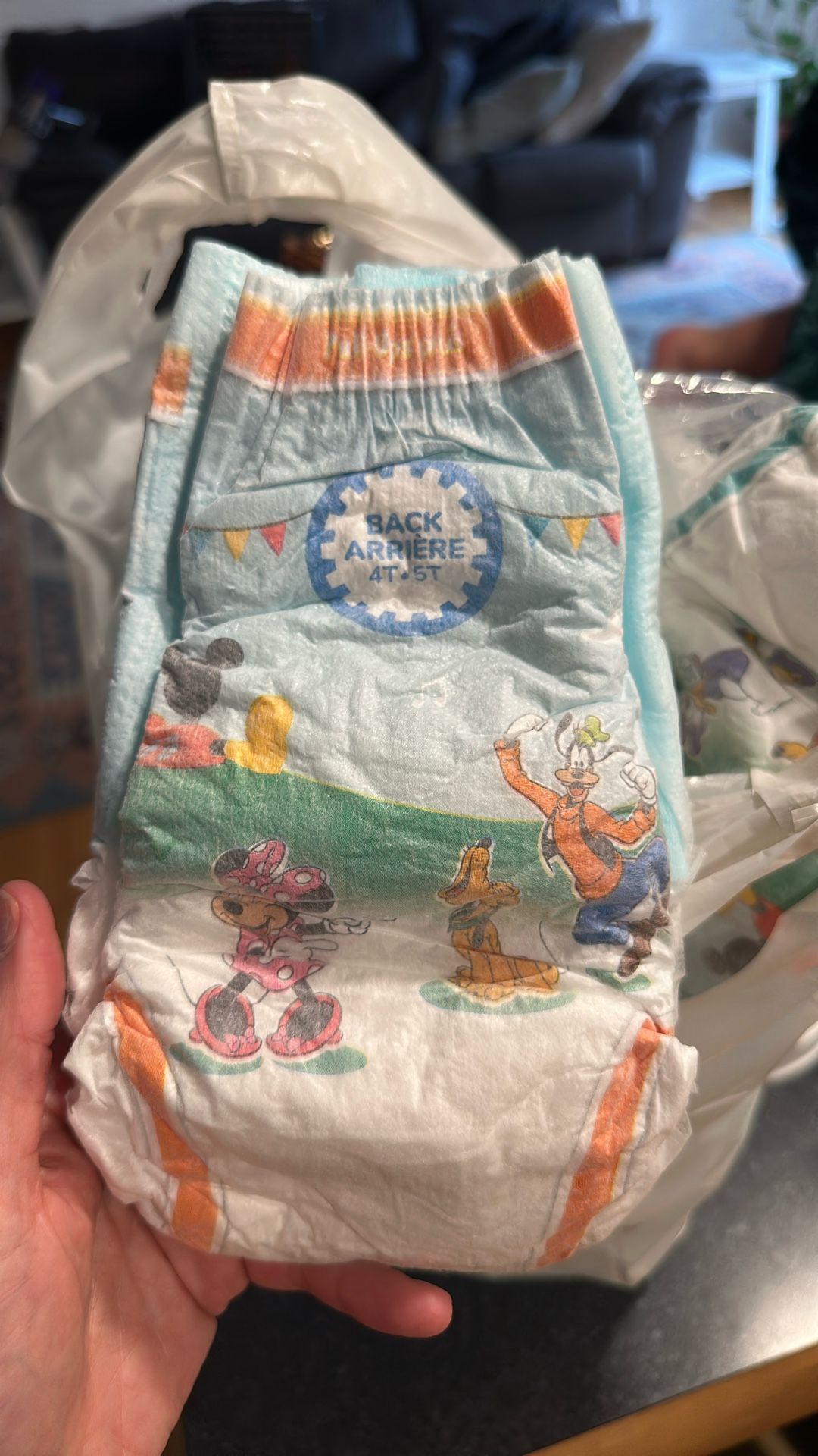 4T / 5T Pull Ups, Grocery Bag Full - FREE